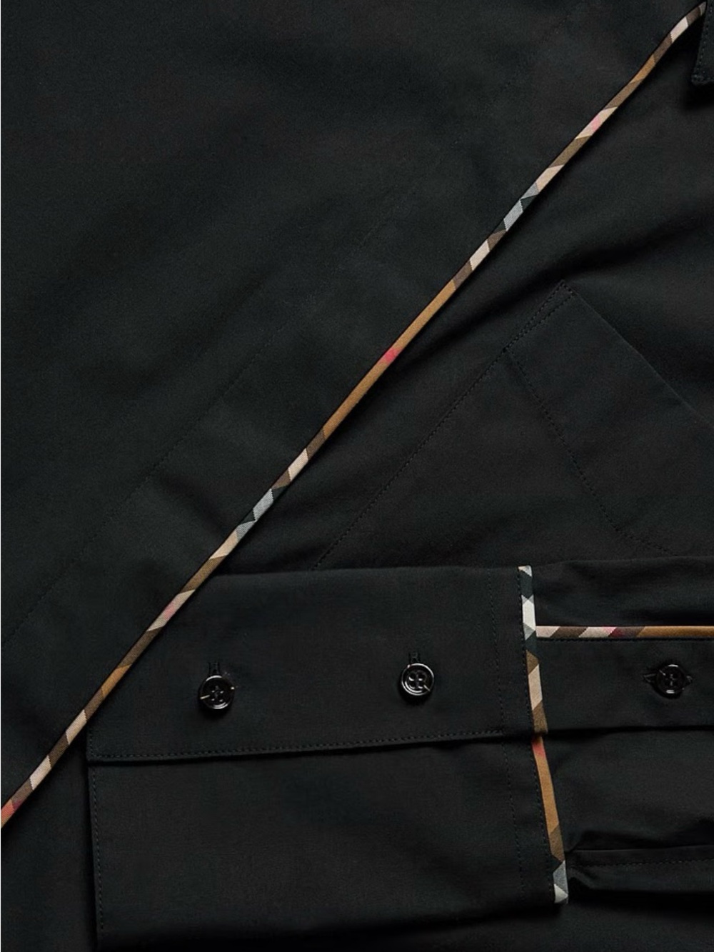 Burberry Black Tie-Waist Shirt Dress - Picture 5 of 16